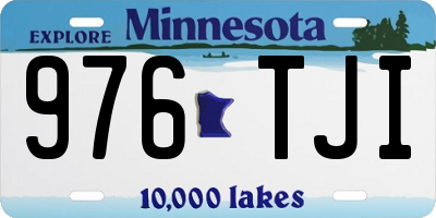 MN license plate 976TJI