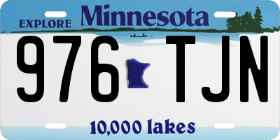 MN license plate 976TJN