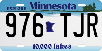 MN license plate 976TJR