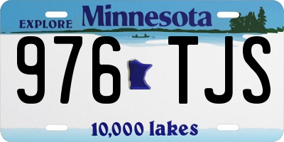 MN license plate 976TJS