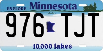 MN license plate 976TJT