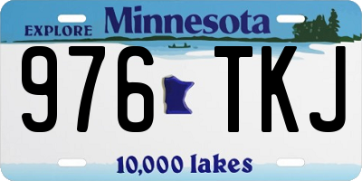 MN license plate 976TKJ
