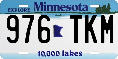 MN license plate 976TKM