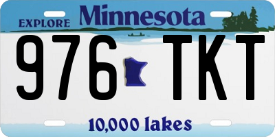 MN license plate 976TKT