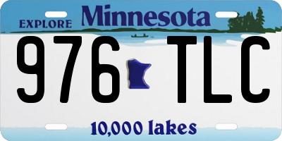 MN license plate 976TLC