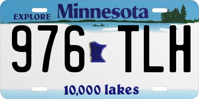 MN license plate 976TLH