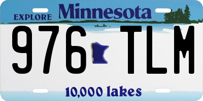 MN license plate 976TLM