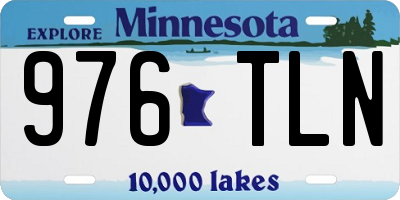 MN license plate 976TLN