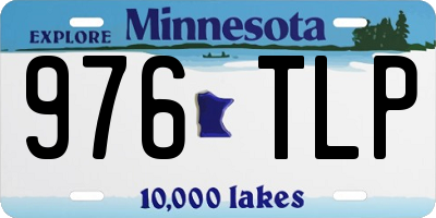 MN license plate 976TLP