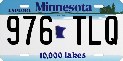 MN license plate 976TLQ