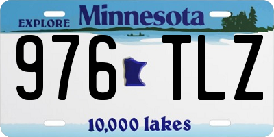 MN license plate 976TLZ