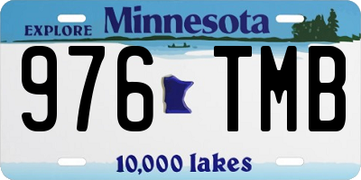MN license plate 976TMB