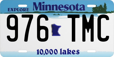 MN license plate 976TMC
