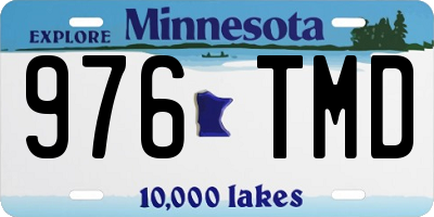 MN license plate 976TMD