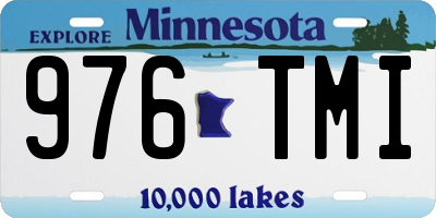 MN license plate 976TMI