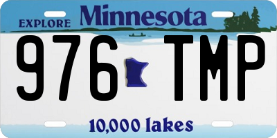 MN license plate 976TMP