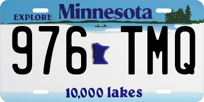 MN license plate 976TMQ