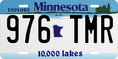 MN license plate 976TMR