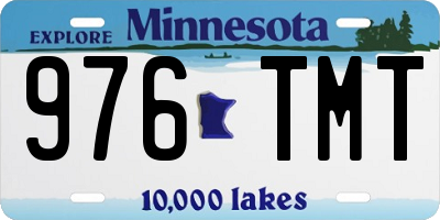 MN license plate 976TMT