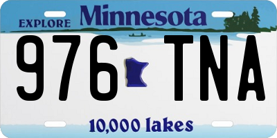 MN license plate 976TNA