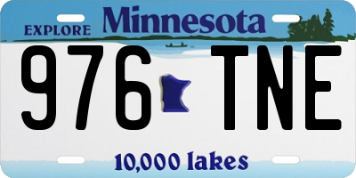 MN license plate 976TNE