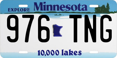 MN license plate 976TNG