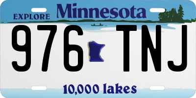 MN license plate 976TNJ