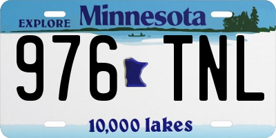 MN license plate 976TNL