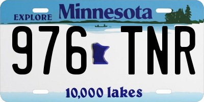 MN license plate 976TNR