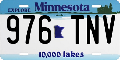 MN license plate 976TNV