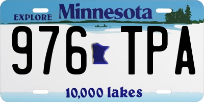 MN license plate 976TPA