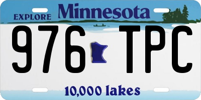 MN license plate 976TPC