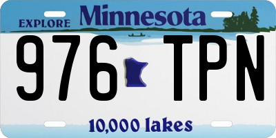 MN license plate 976TPN