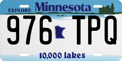 MN license plate 976TPQ