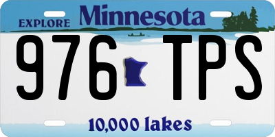 MN license plate 976TPS