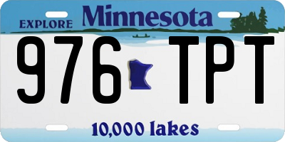 MN license plate 976TPT
