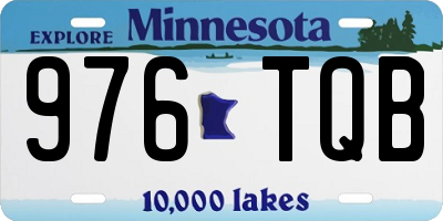 MN license plate 976TQB