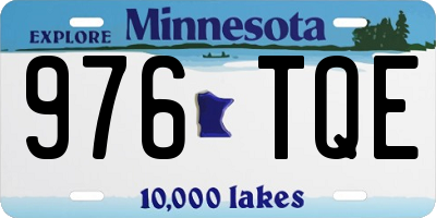 MN license plate 976TQE