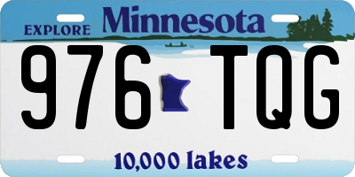 MN license plate 976TQG