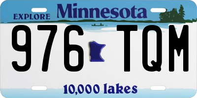 MN license plate 976TQM