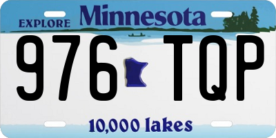 MN license plate 976TQP
