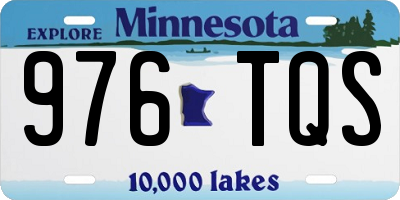 MN license plate 976TQS