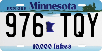 MN license plate 976TQY