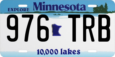MN license plate 976TRB