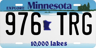 MN license plate 976TRG