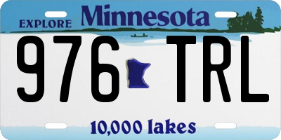 MN license plate 976TRL