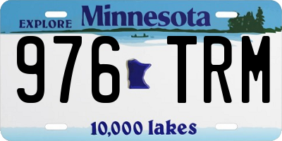 MN license plate 976TRM