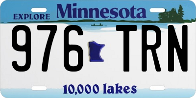 MN license plate 976TRN