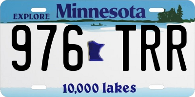 MN license plate 976TRR