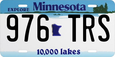 MN license plate 976TRS